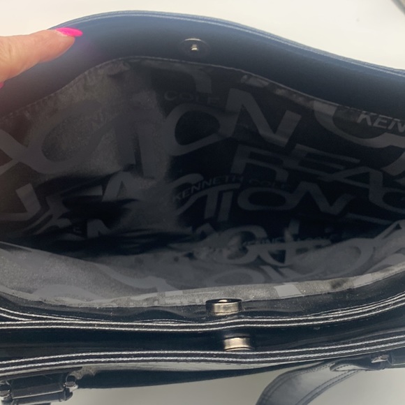 Kenneth Cole Reaction computer Tote Bag style 9959-52bk TRIPLE GUSSET 15.4". - Picture 10 of 16